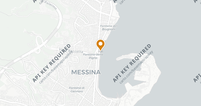 Map showing Marina del Nettuno