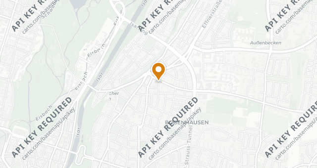 Map showing Huber