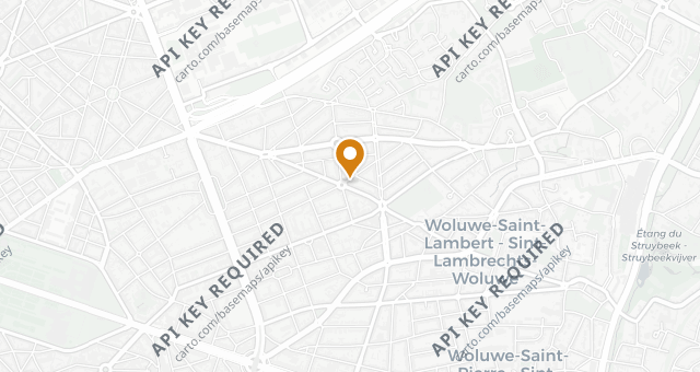 Map showing Le Brasero