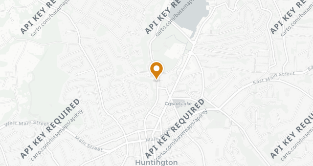 Map showing Piccolo Restaurant Of Huntington