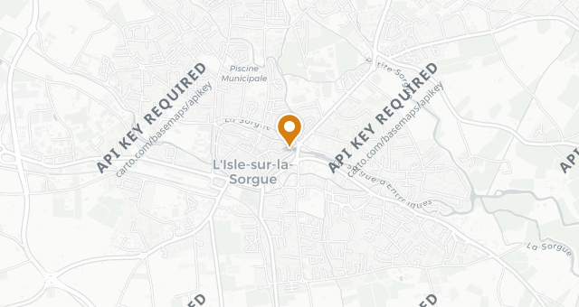 Map showing La Balade des Saveurs