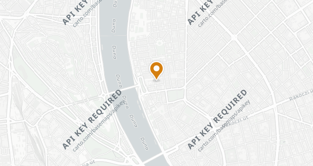 Map showing HILDA Budapest