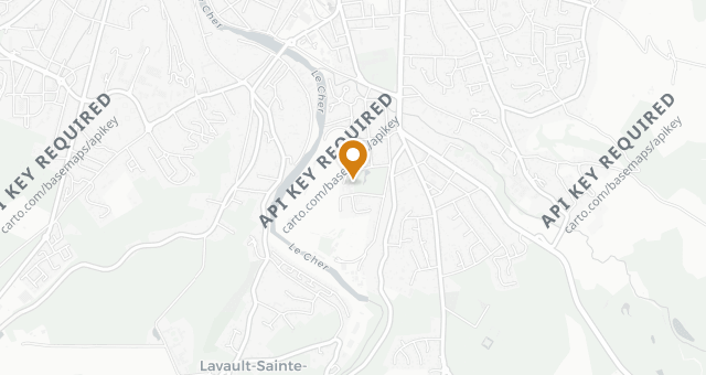 Map showing Bistrot Saint-Jean