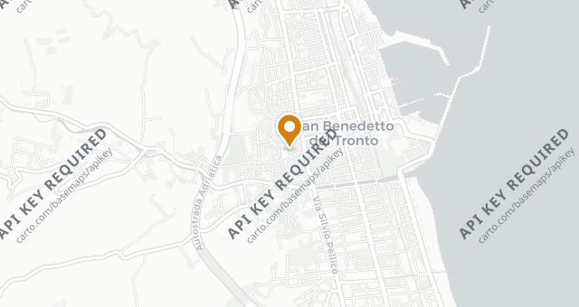 Map showing Degusteria del Gigante