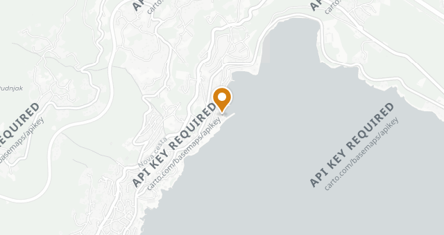 Map showing Trattoria Mandrać