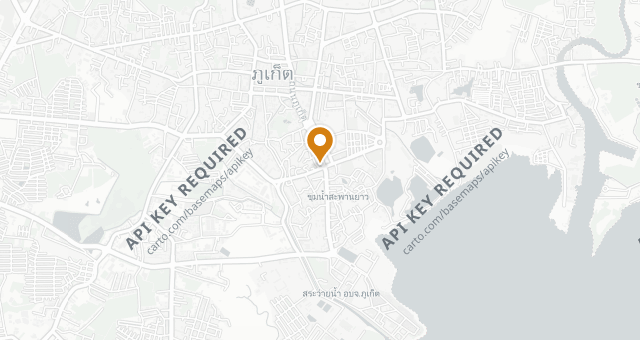 Map showing Hong Khao Tom Pla