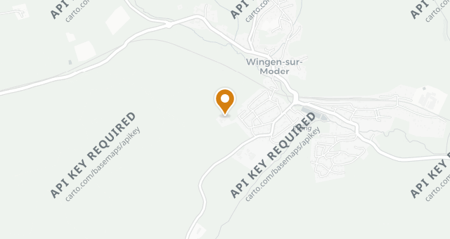 Map showing Villa René Lalique