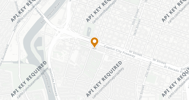 Map showing The Kitchen