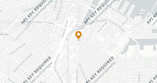 Map showing Fox & The Knife