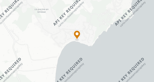 Map showing Jardin Tropezina
