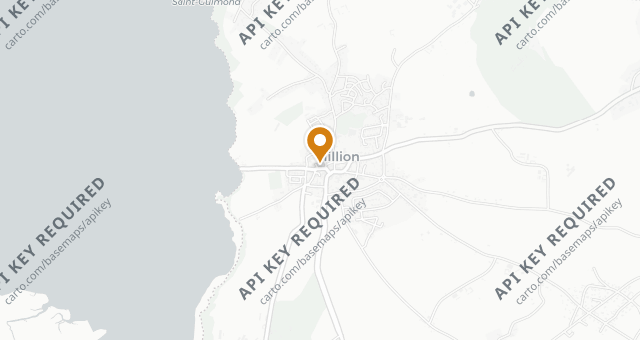 Map showing Le Bon Abri