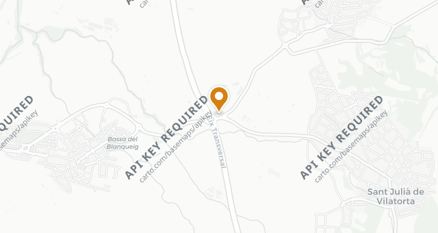 Map showing Can Jubany
