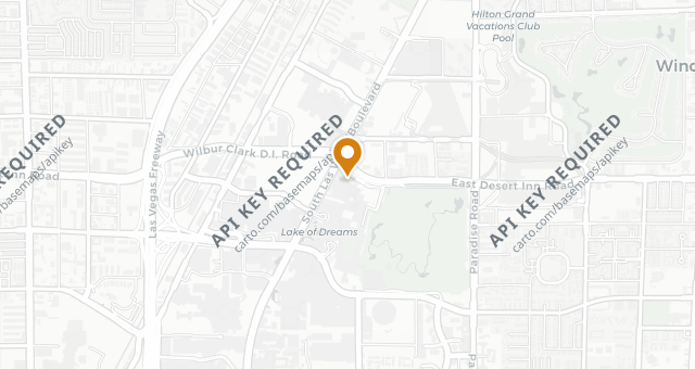 Map showing Wing Lei at Wynn Las Vegas