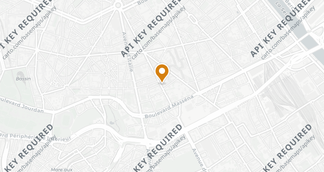 Map showing L'Hommage