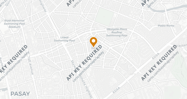 Map showing Tandem
