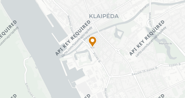 Map showing ALBA Bistro