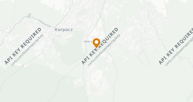 Map showing Polanka