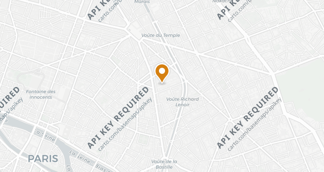 Map showing Au Passage