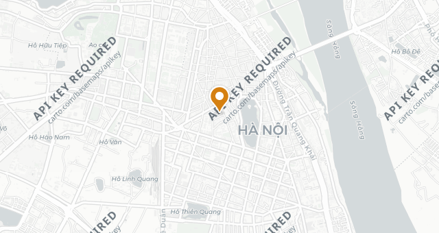 Map showing Duong's (Ngo Huyen Street)