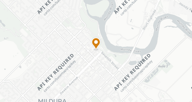 Map showing Stefano's Restaurant