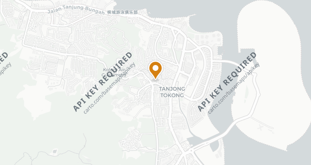 Map showing Fatty Loh Chicken Rice