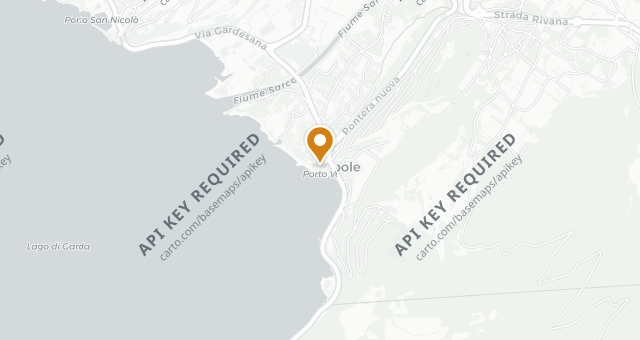 Map showing La Terrazza