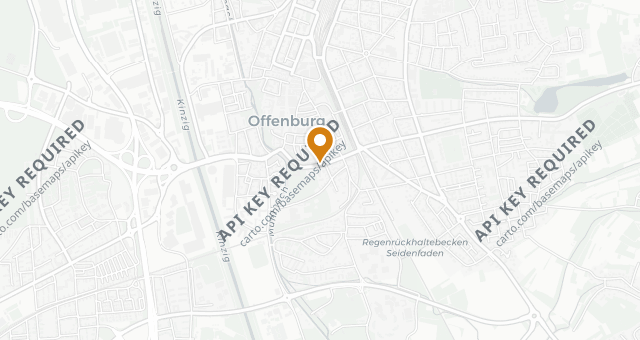 Map showing Restaurant „Wasser &amp; Brot“