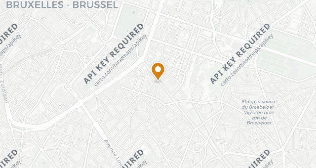 Map showing Café Circus