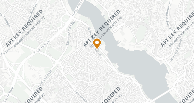 Map showing Agora Meyhanesi 1890