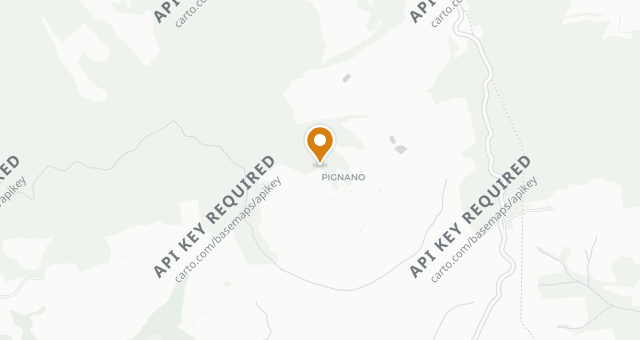 Map showing Villa Pignano