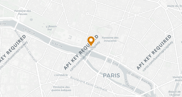 Map showing Le Tout-Paris