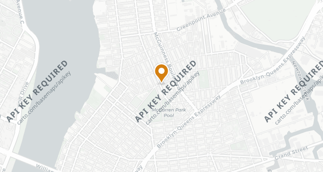 Map showing Taqueria El Chato