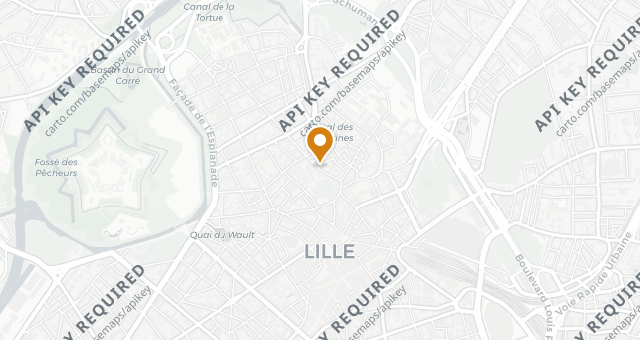 Map showing Le Braque