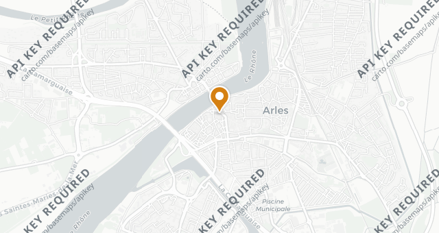 Map showing Mesa