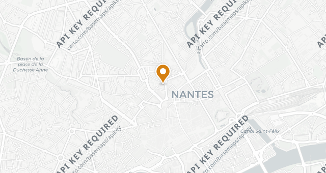 Map showing La Mandale