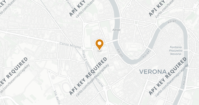 Map showing Casa Perbellini