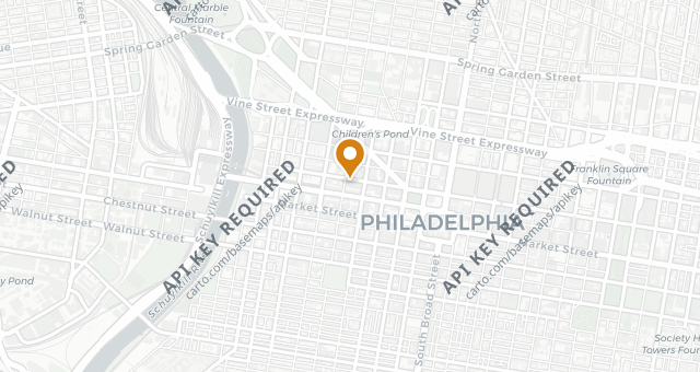 Map showing Jean-Georges Philadelphia