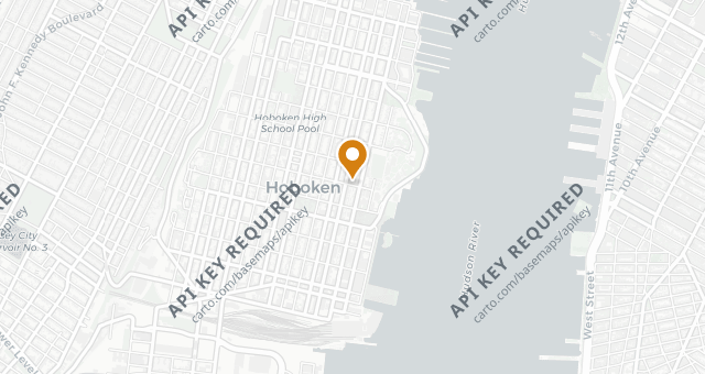 Map showing Court Street Restaurant & Bar