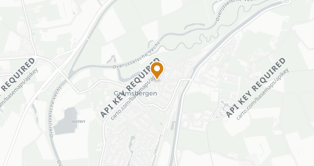 Map showing De Woage