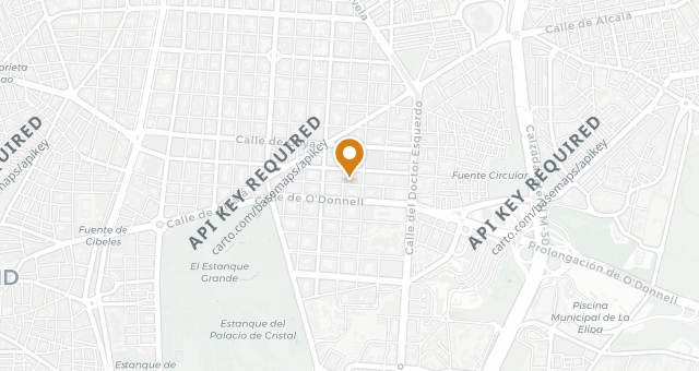 Map showing La Barra de la Tasquería
