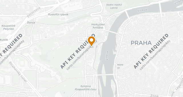 Map showing Café de Paris