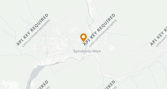 Map showing Restaurace Savoya Špindlerův Mlýn