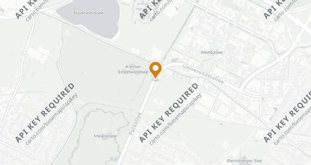 Map showing Restaurant del bosco - trattoria italiana