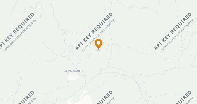 Map showing La Pinte des Mossettes