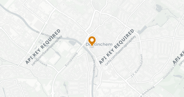 Map showing LEV Foodbar