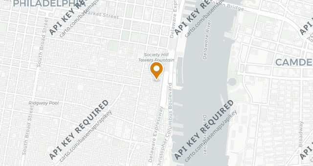 Map showing Bistro Romano