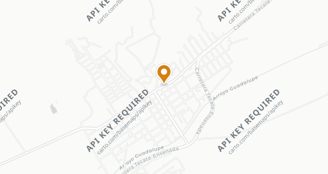 Map showing Taqueria La Principal