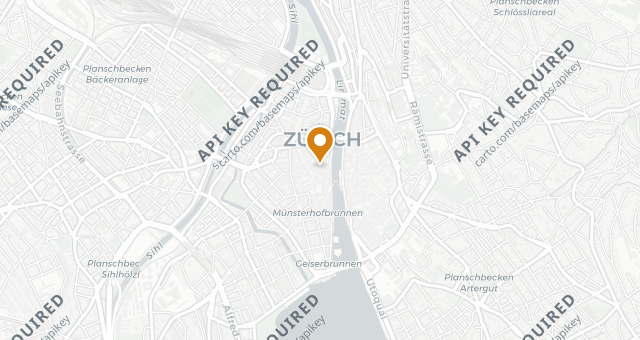Map showing Lindenhofkeller