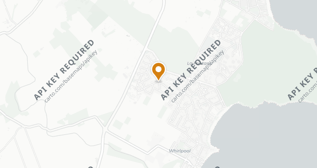 Map showing Casa Romantica