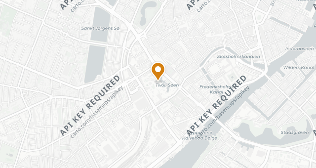 Map showing Restaurant Glassalen